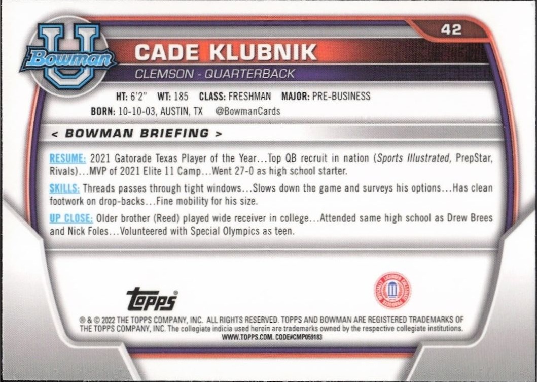 Cade Klubnik thumbnail 2