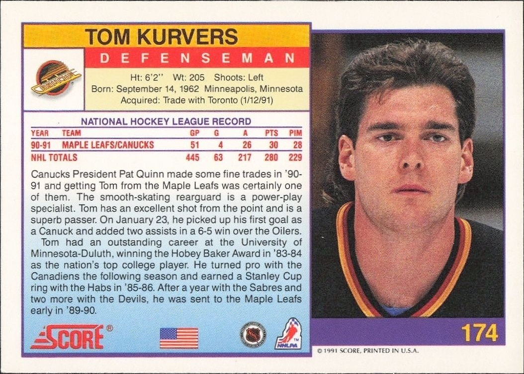 Tom Kurvers thumbnail 2