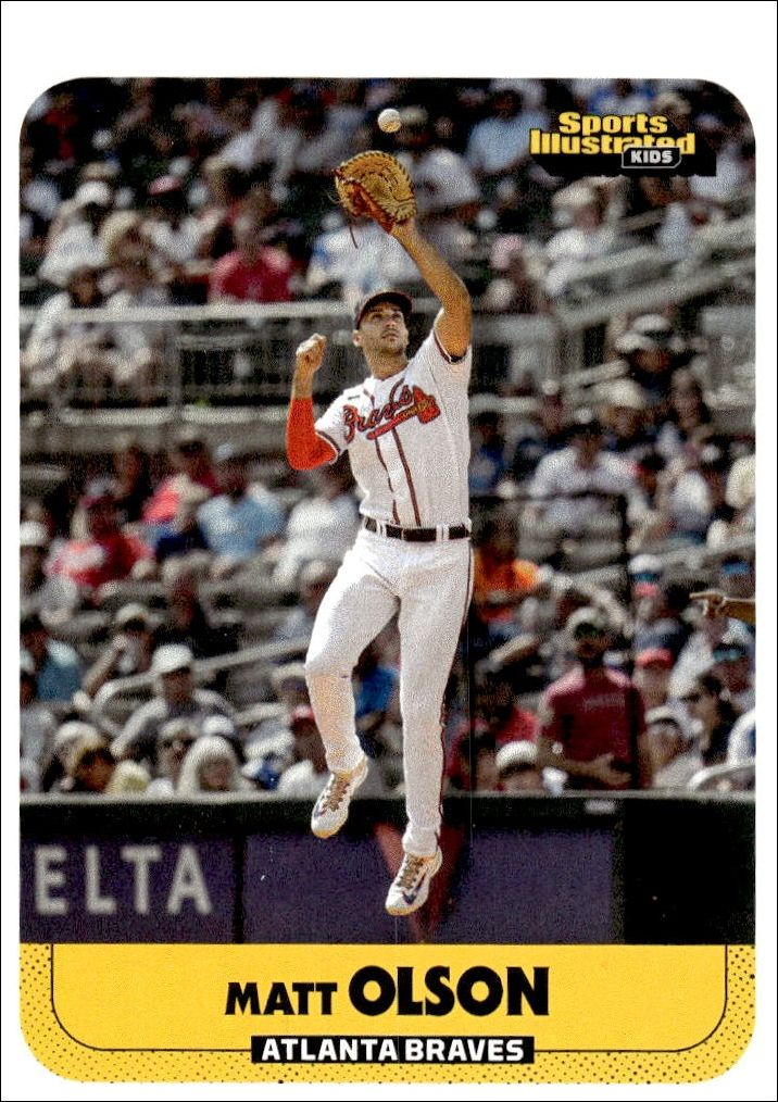2024 Sports Illustrated Kids Matt Olson #1113 trading card
