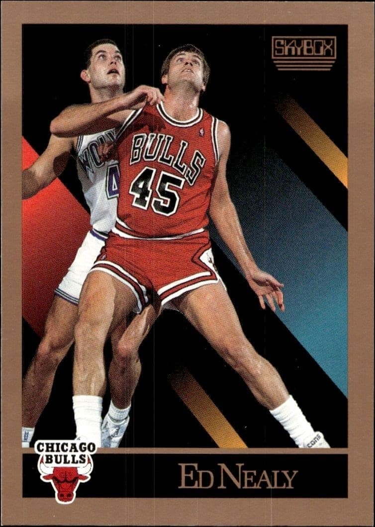 1990-91 Skybox Ed Nealy #43 basketball trading card front