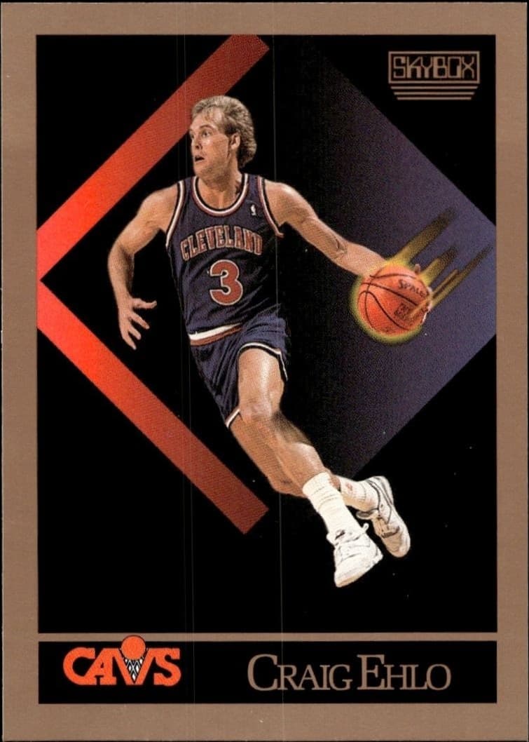 1990-91 Skybox Craig Ehlo #51 trading card