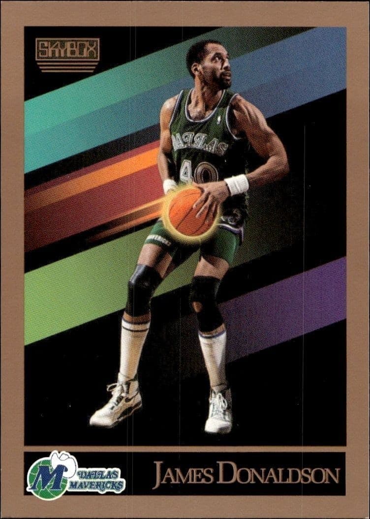 1990-91 Skybox James Donaldson #63 trading card