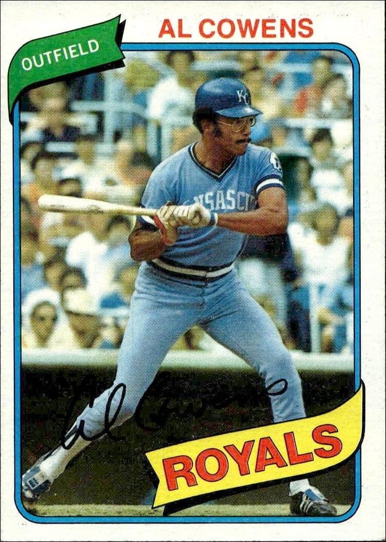 1980 Topps Al Cowens #330 trading card