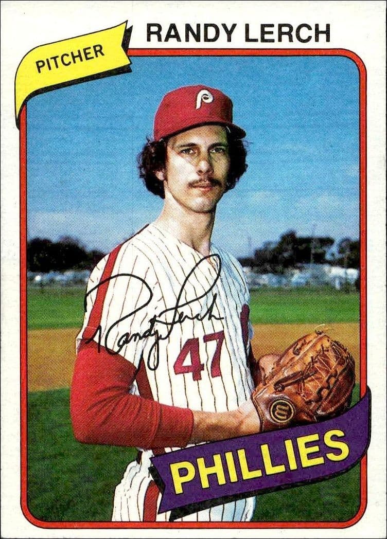 1980 Topps Randy Lerch #18 trading card