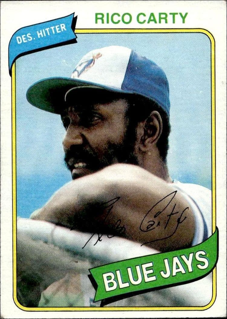 1980 Topps Rico Carty #46 baseball trading card front