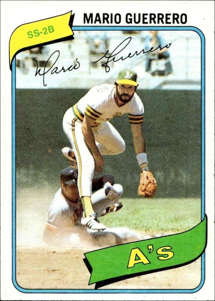 1980 Topps Mario Guerrero #49 baseball trading card front