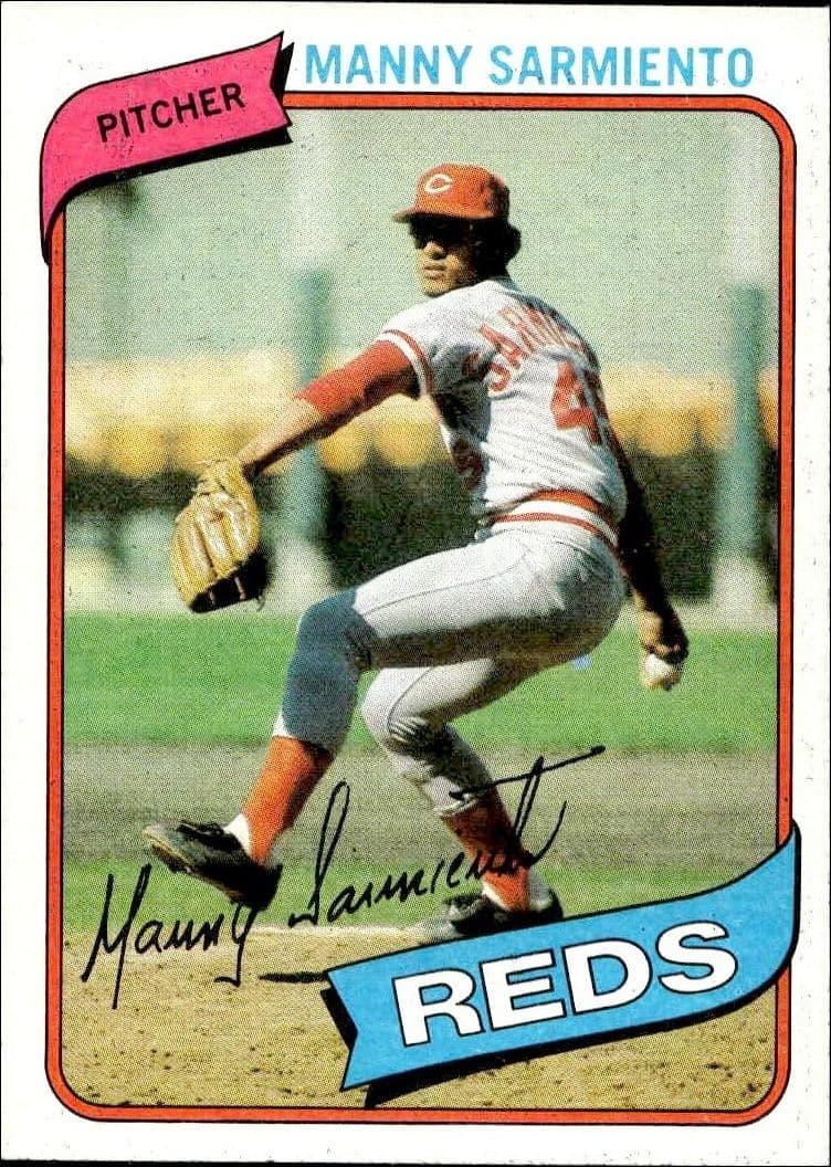 1980 Topps Manny Sarmiento #21 baseball trading card front