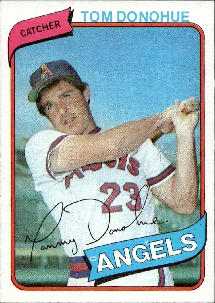 1980 Topps Tom Donohue #454 baseball trading card front