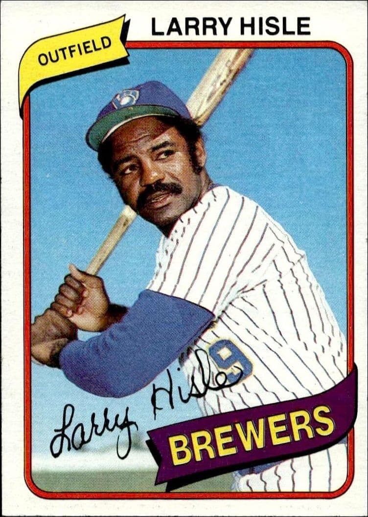 1980 Topps Larry Hisle #430 baseball trading card front