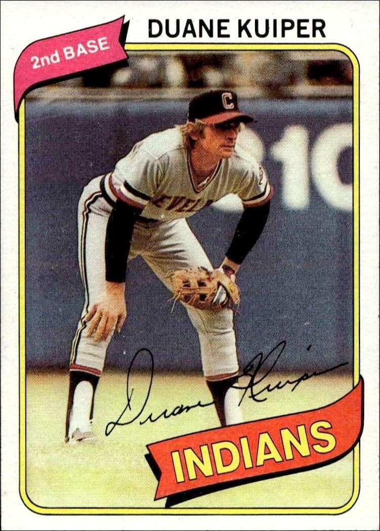 1980 Topps Duane Kuiper #429 baseball trading card front