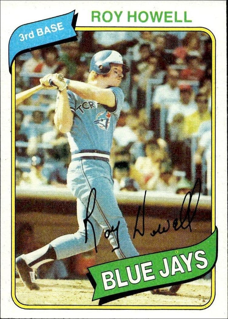 1980 Topps Roy Howell #488 trading card