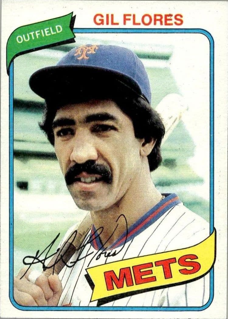 1980 Topps Gil Flores #478 baseball trading card front