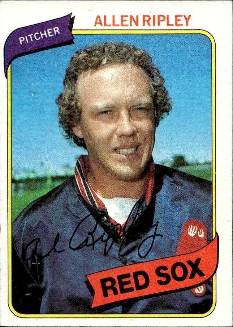 1980 Topps Allen Ripley #413 trading card