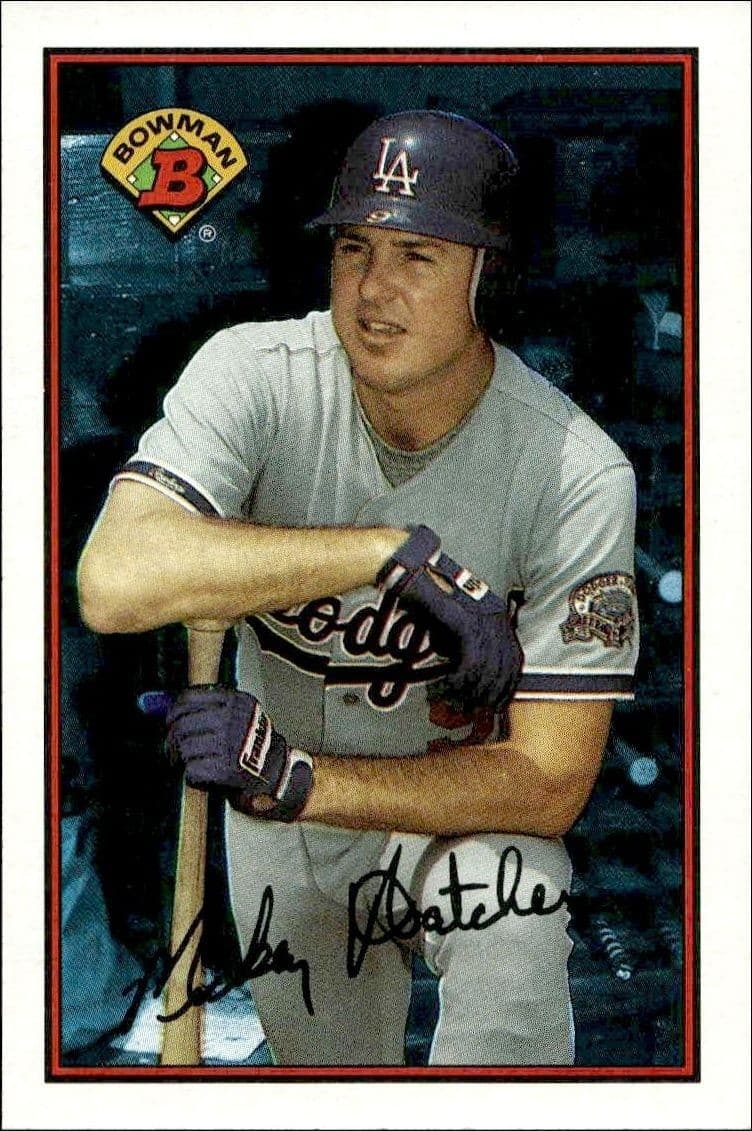 1989 Bowman Mickey Hatcher #347 trading card