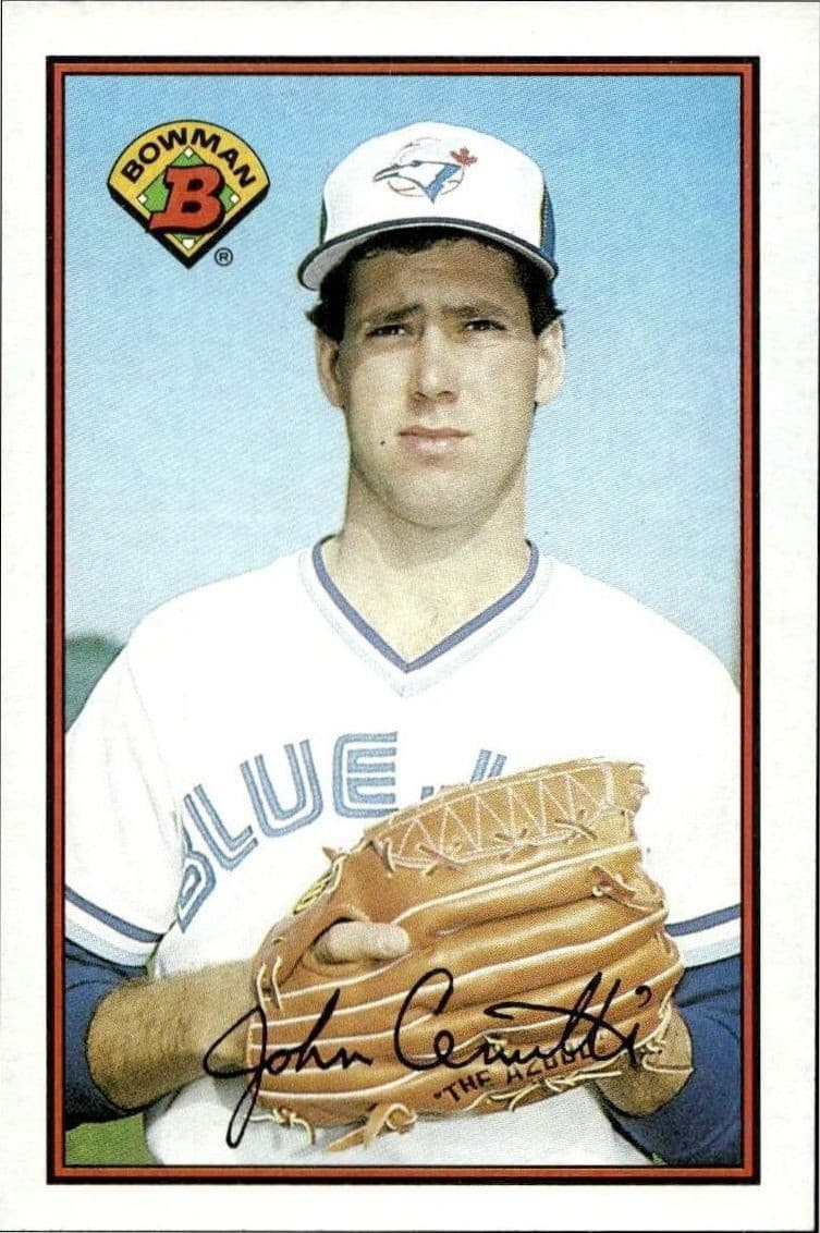 1989 Bowman John Cerutti #247 trading card
