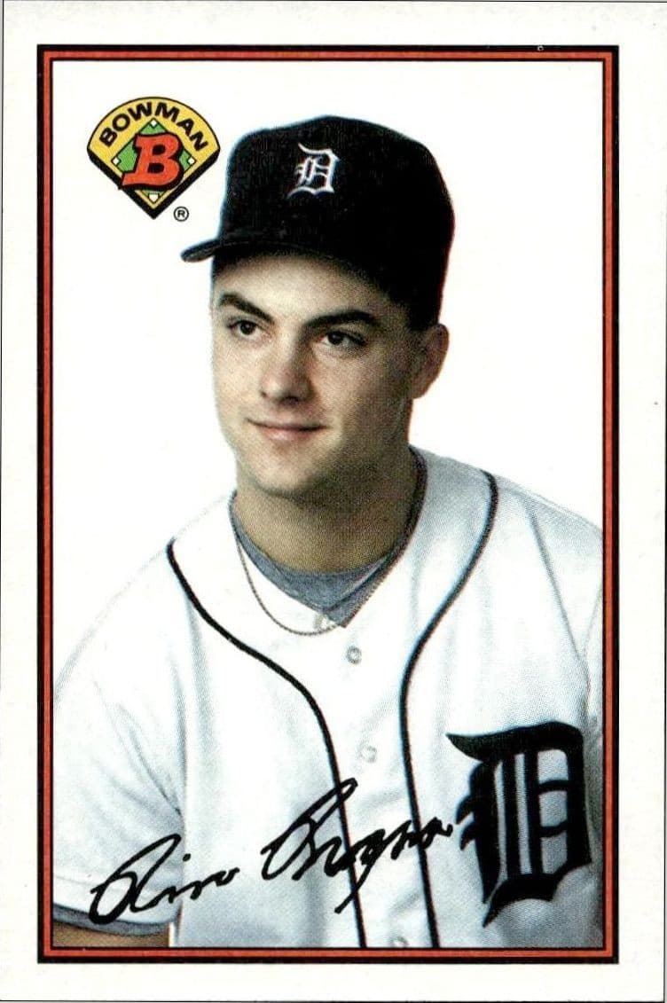 1989 Bowman Rico Brogna #102 trading card