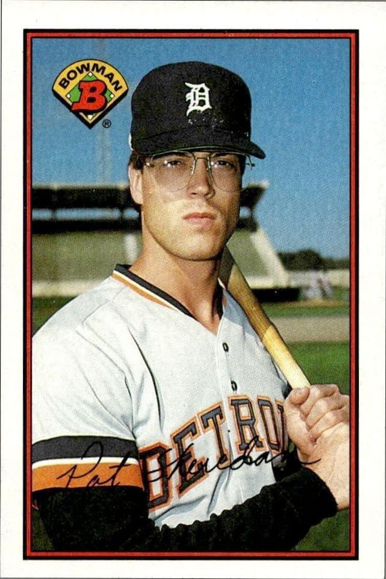1989 Bowman Pat Sheridan #107 baseball trading card front