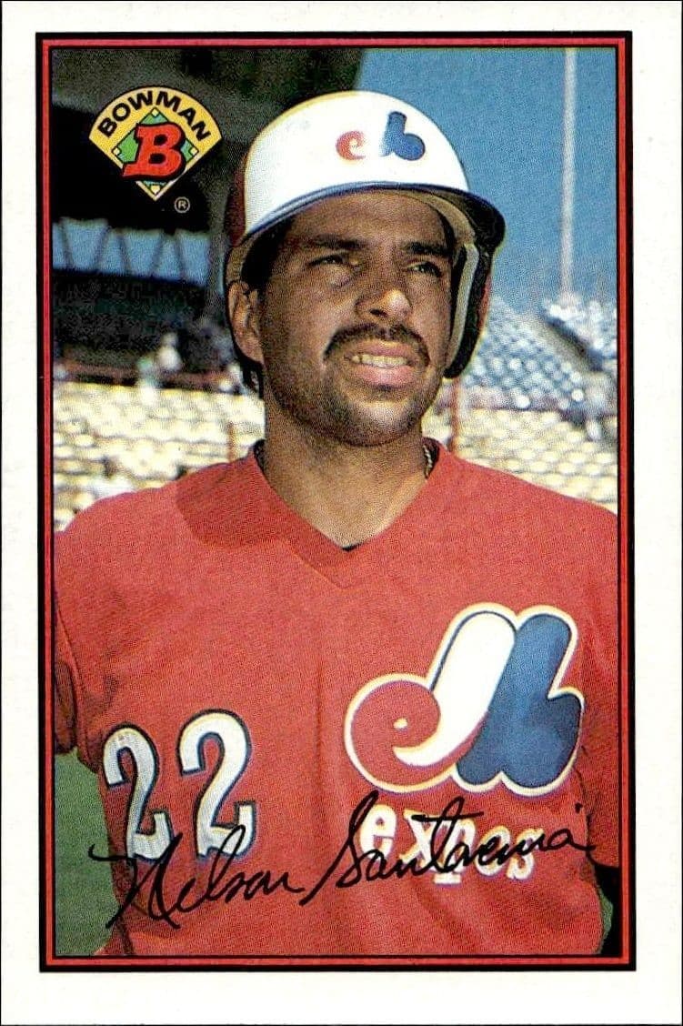 1989 Bowman Nelson Santovenia #361 baseball trading card front