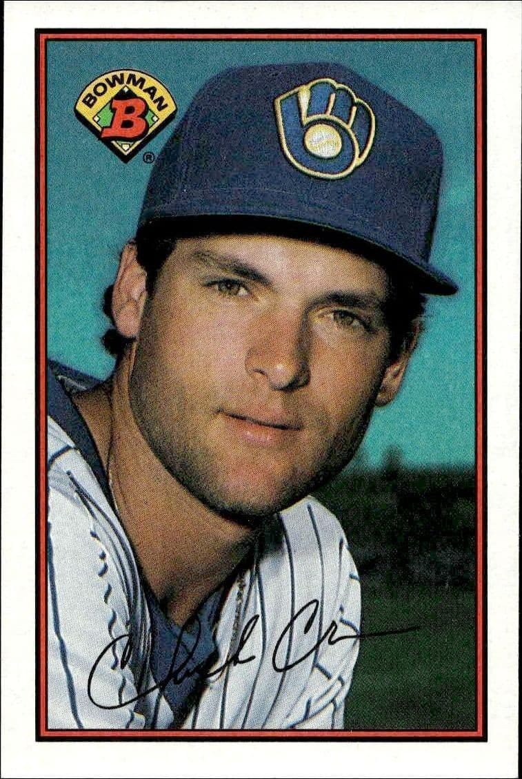 1989 Bowman Chuck Crim #136 baseball trading card front