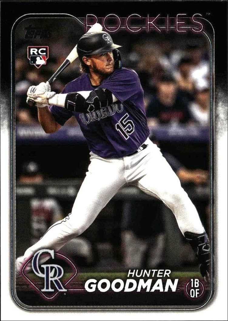2024 Topps Series 2 Hunter Goodman #432 baseball trading card front