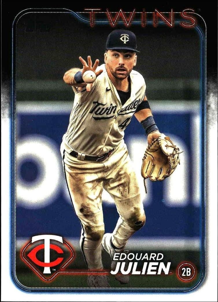 2024 Topps Series 2 Edouard Julien #596 baseball trading card front