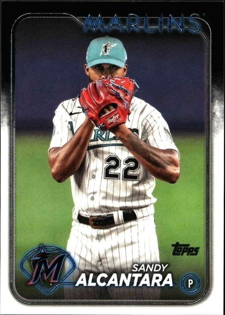 2024 Topps Series 2 Sandy Alcantara #636 trading card