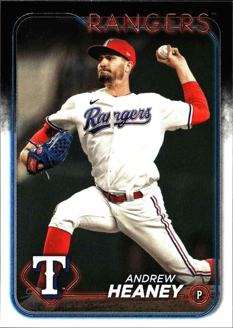 2024 Topps Series 2 Andrew Heaney #665 trading card