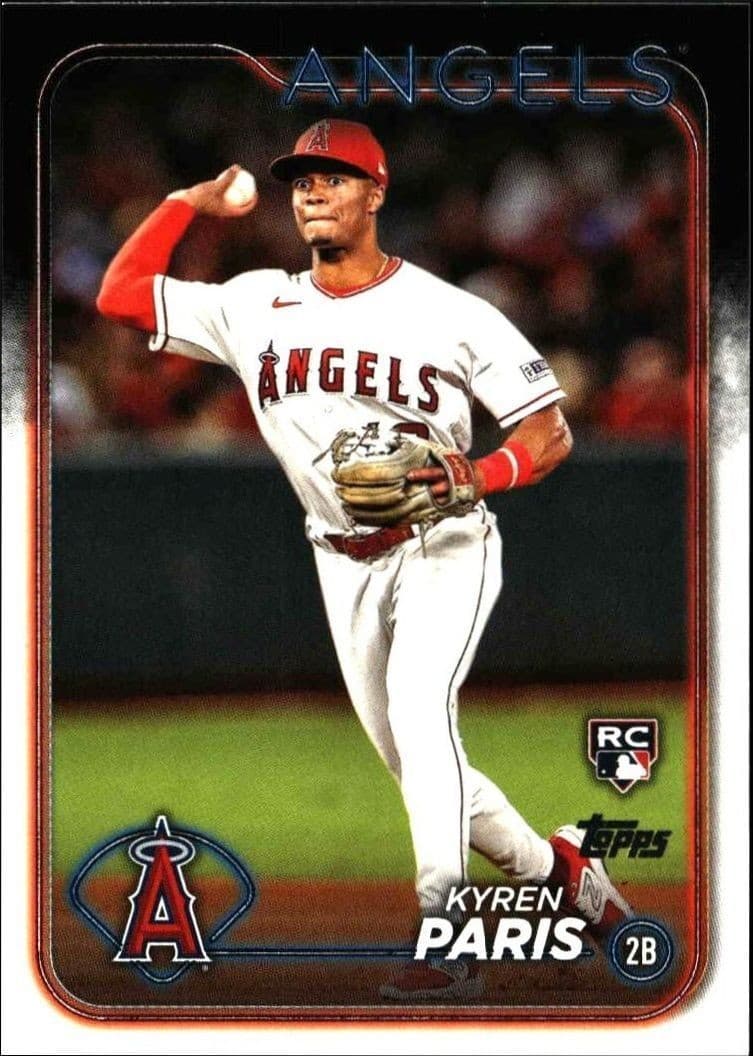 2024 Topps Series 2 Kyren Paris #549 baseball trading card front