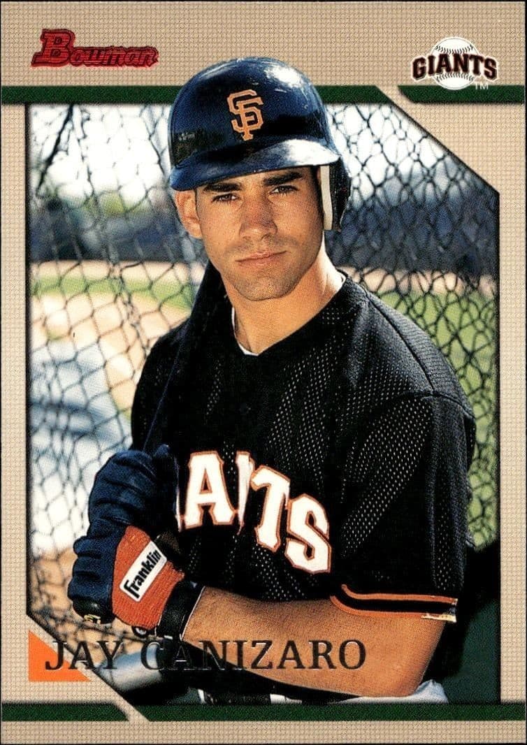 1996 Bowman Jay Canizaro #126 baseball trading card front
