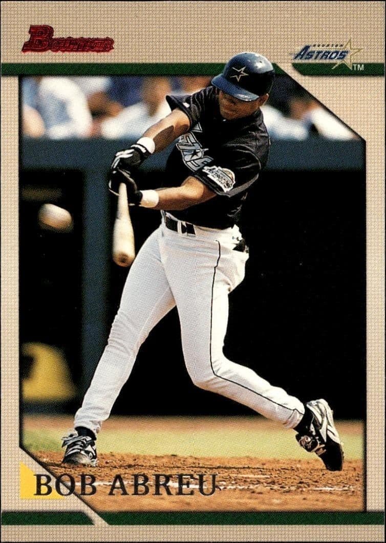 1996 Bowman Bob Abreu #199 baseball trading card front