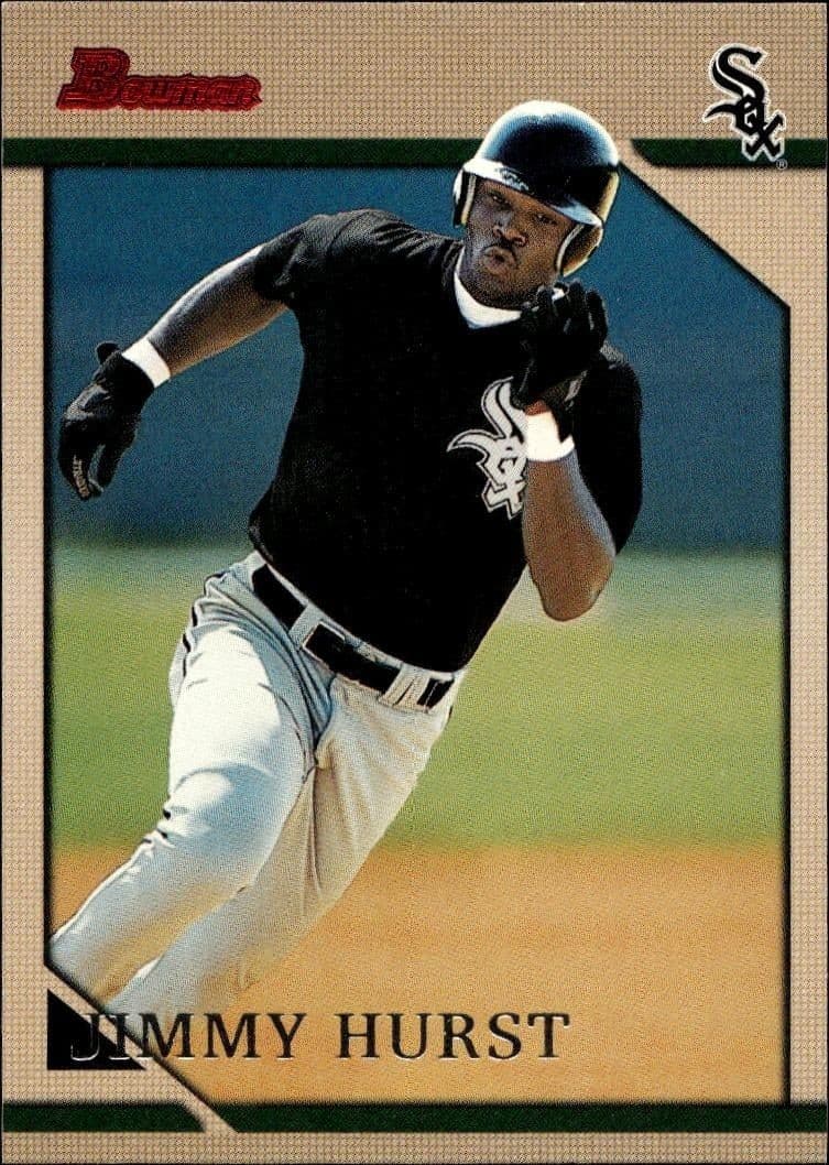 1996 Bowman Jimmy Hurst #142 baseball trading card front