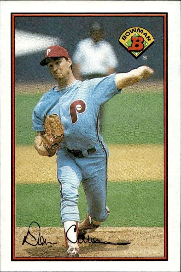 1989 Bowman Don Carman #392 baseball trading card front