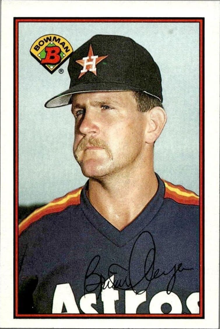 1989 Bowman Brian Meyer #319 baseball trading card front