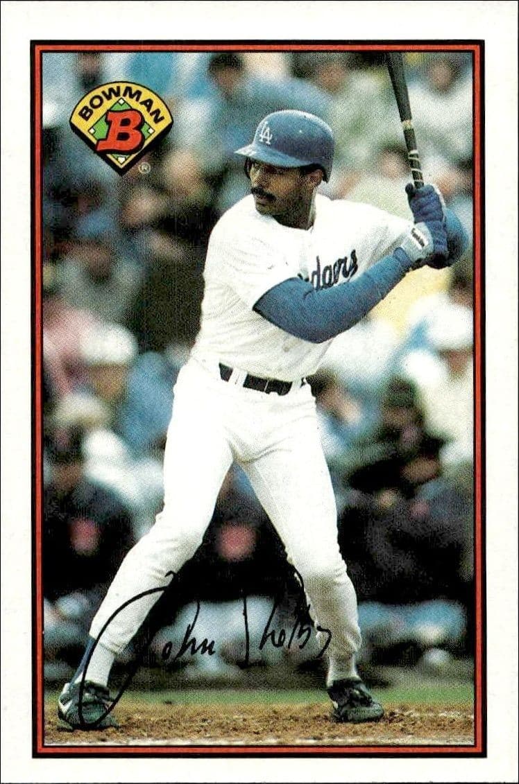 1989 Bowman John Shelby #349 baseball trading card front