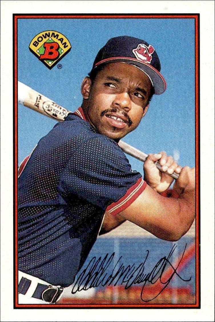 1989 Bowman Oddibe McDowell #90 trading card