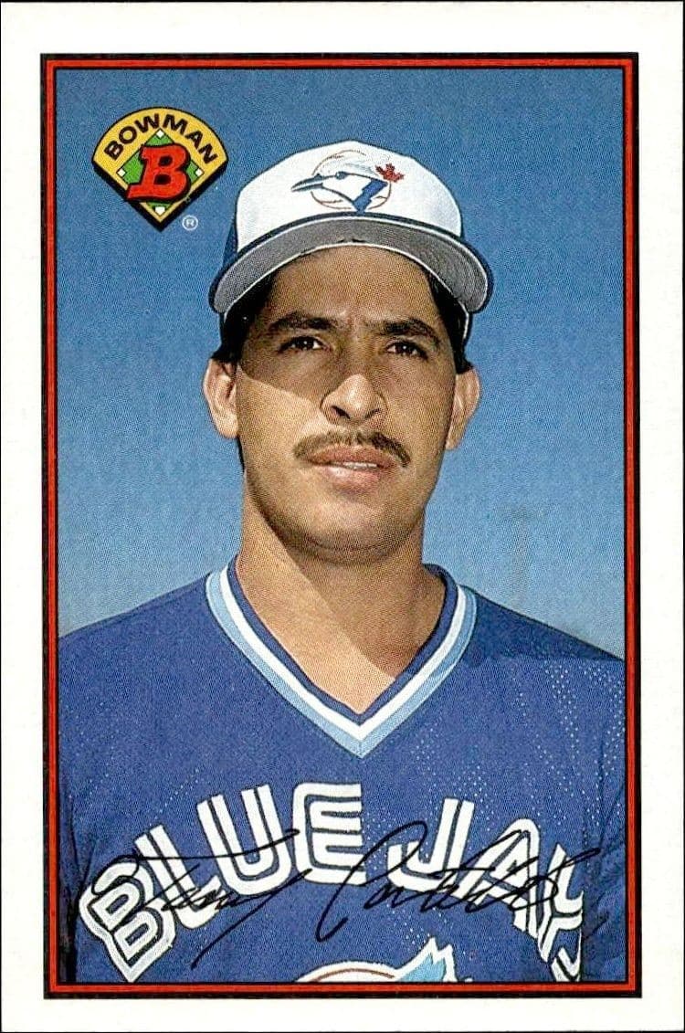 1989 Bowman Tony Castillo #244 baseball trading card front