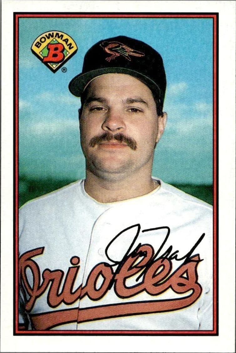 1989 Bowman Jim Traber #13 trading card