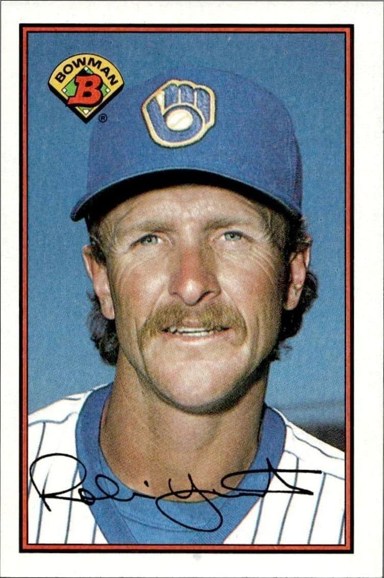 1989 Bowman Robin Yount #144 baseball trading card front
