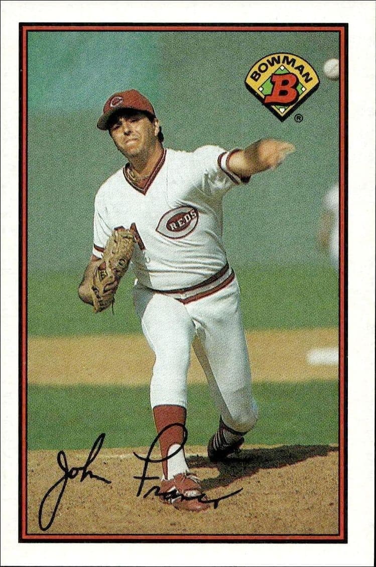 1989 Bowman John Franco #301 baseball trading card front