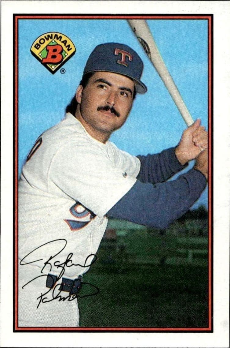 1989 Bowman Rafael Palmeiro #237 baseball trading card front
