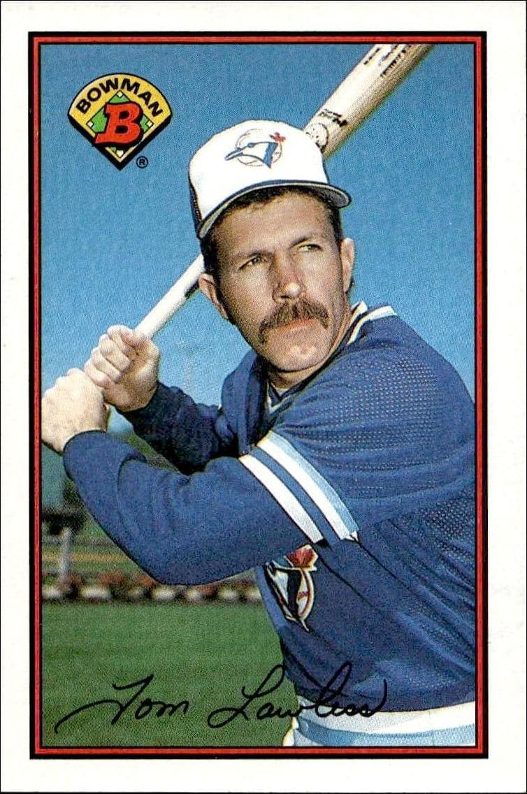 1989 Bowman Tom Lawless #255 trading card