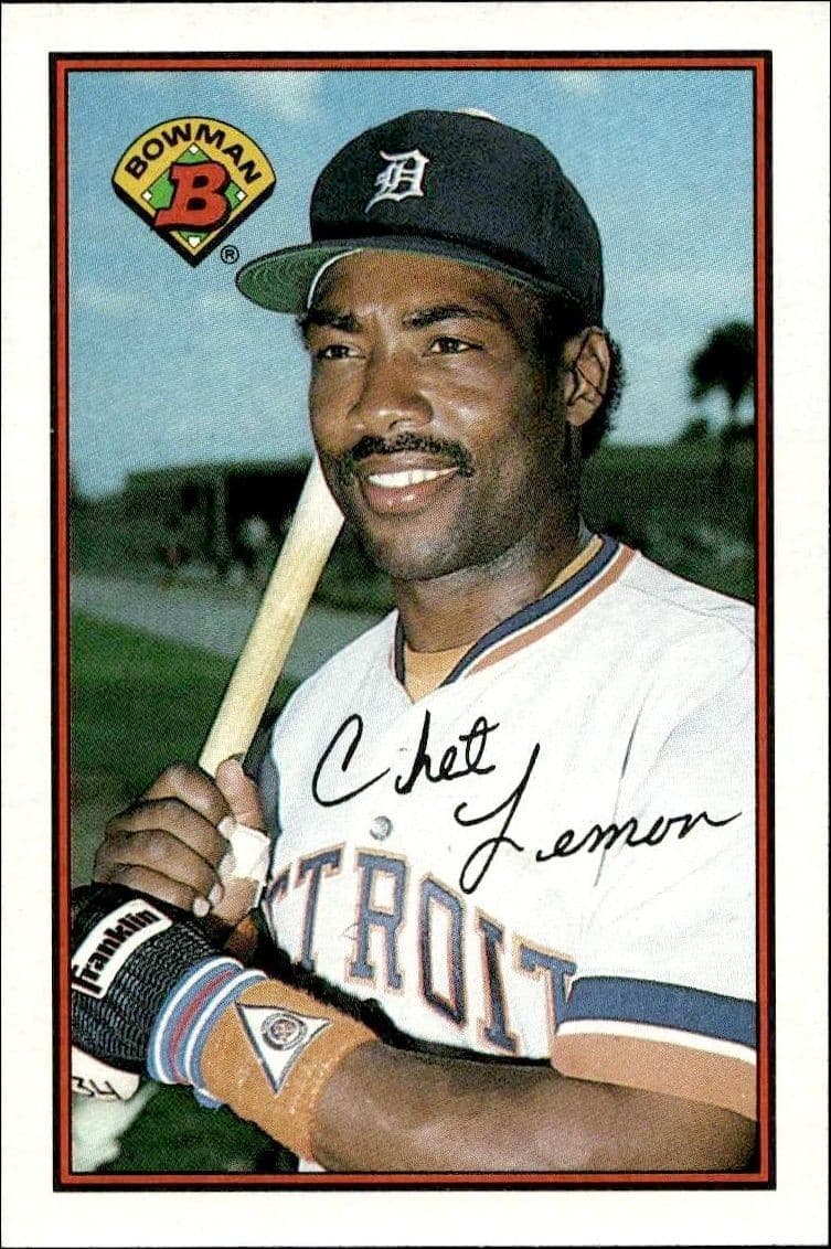 1989 Bowman Chet Lemon #108 trading card