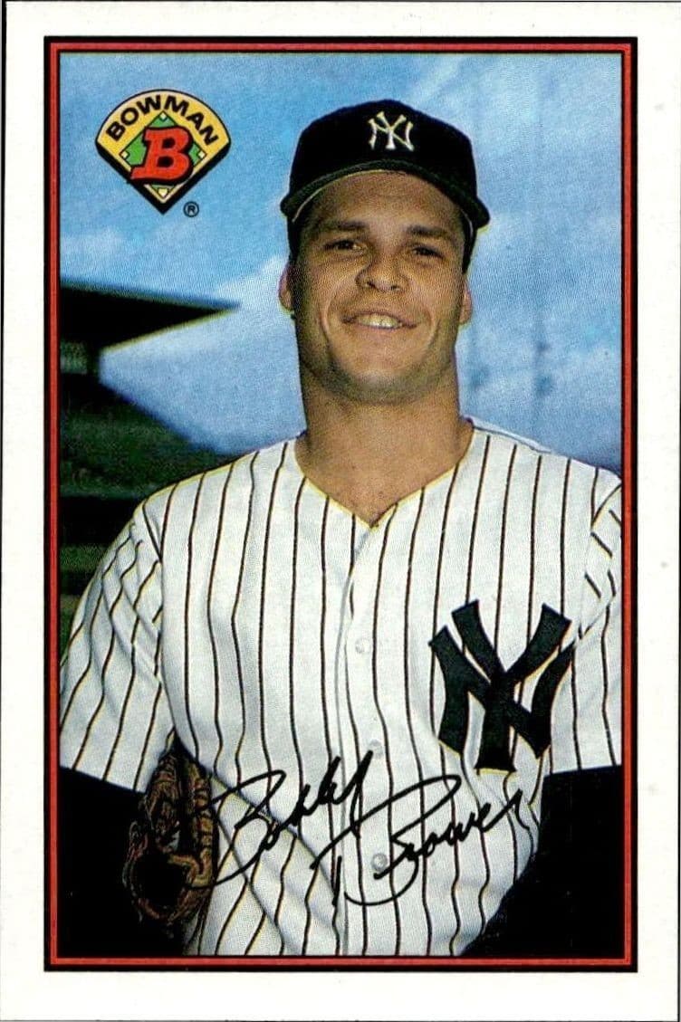 1989 Bowman Bob Brower #182 trading card