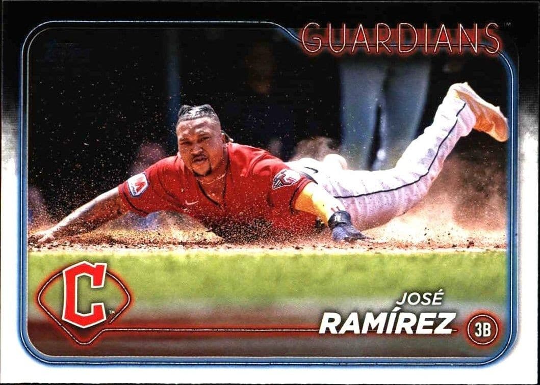 2024 Topps José Ramírez #114 baseball trading card front