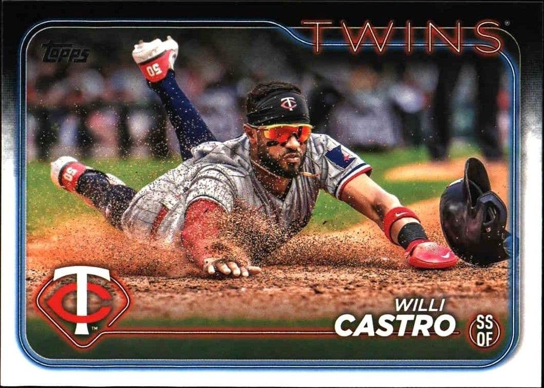 2024 Topps Willi Castro #285 baseball trading card front