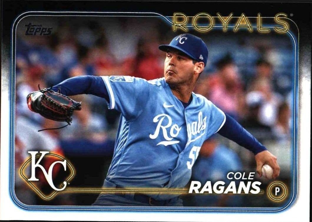 2024 Topps Series 1 Cole Ragans #95 trading card