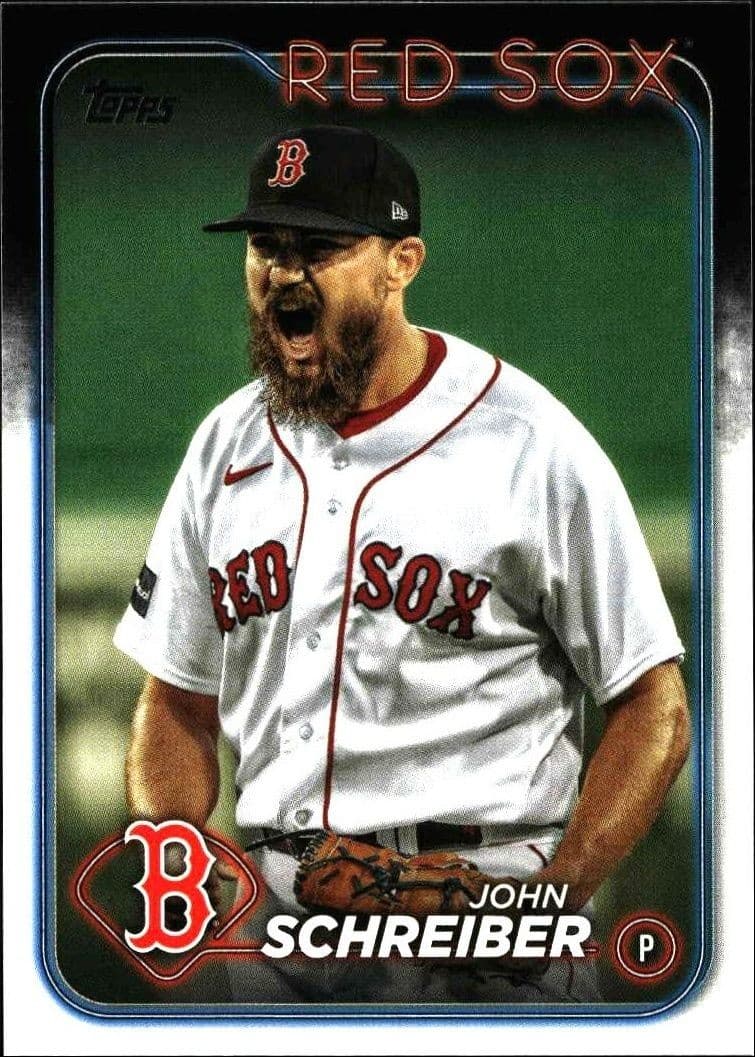 2024 Topps Series 2 John Schreiber #426 baseball trading card front