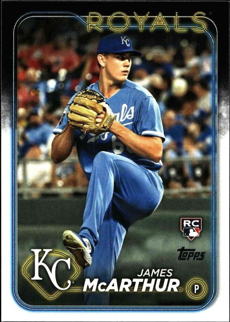 2024 Topps Series 2 James McArthur #434 baseball trading card front
