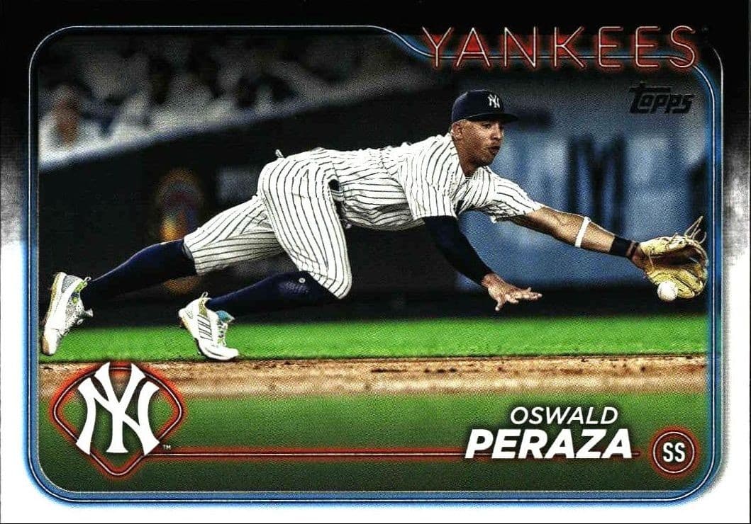 2024 Topps Series 2 Oswald Peraza #459 trading card