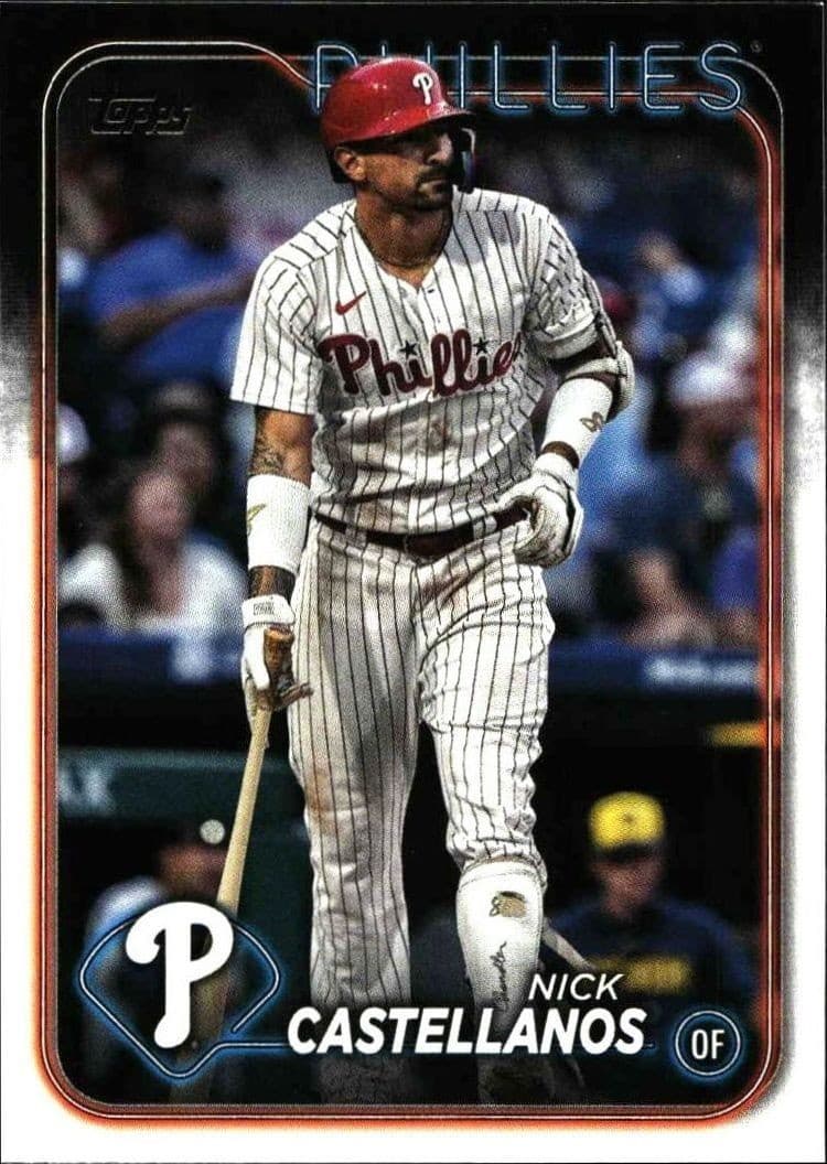 2024 Topps Series 2 Nick Castellanos #421 baseball trading card front